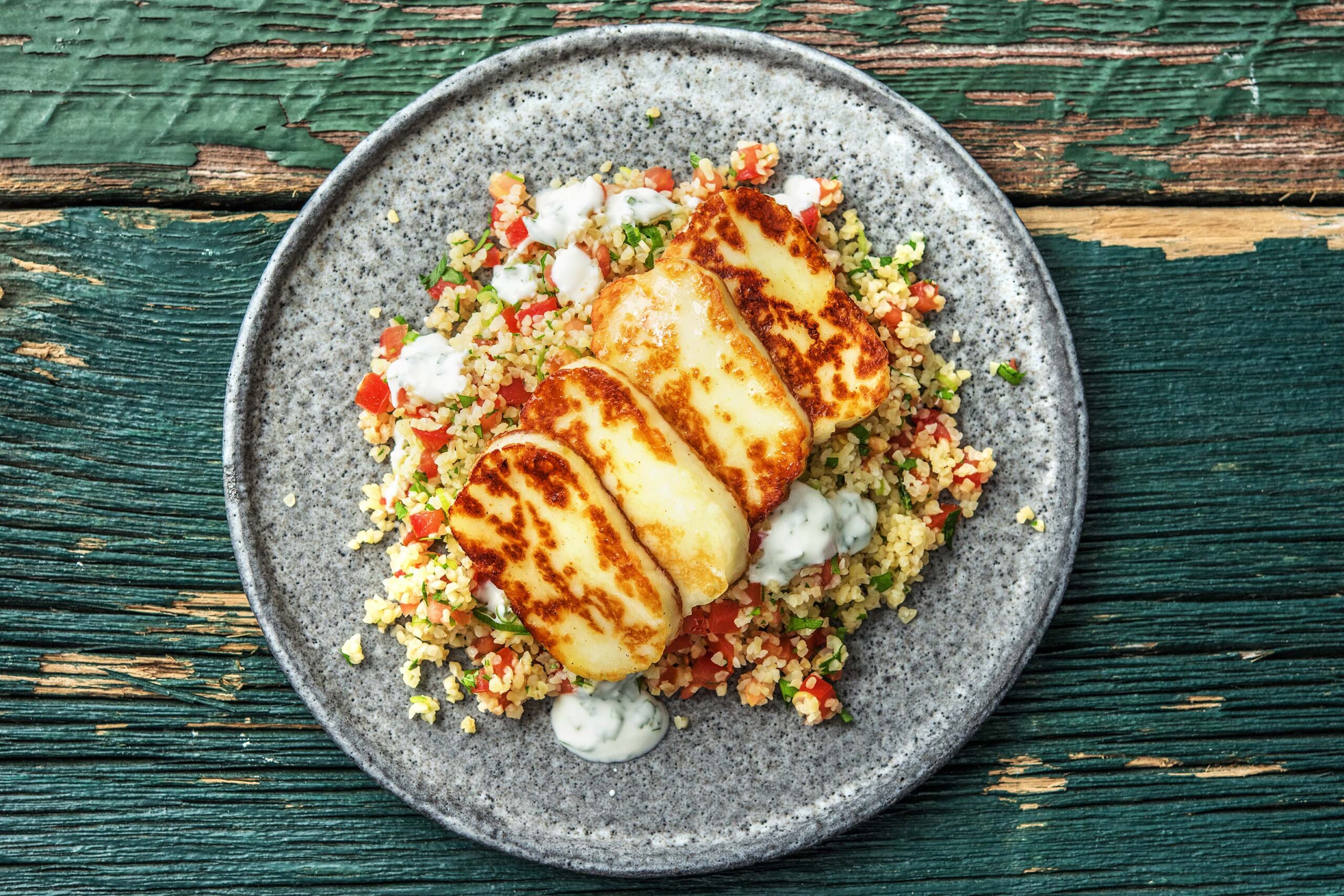 Halloumi Pfanne